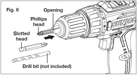 SUNJOE-24V-DD-CT-Cordless-Drill-Driver-fig-10