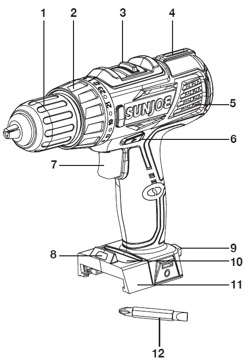 SUNJOE-24V-DD-CT-Cordless-Drill-Driver-fig-2