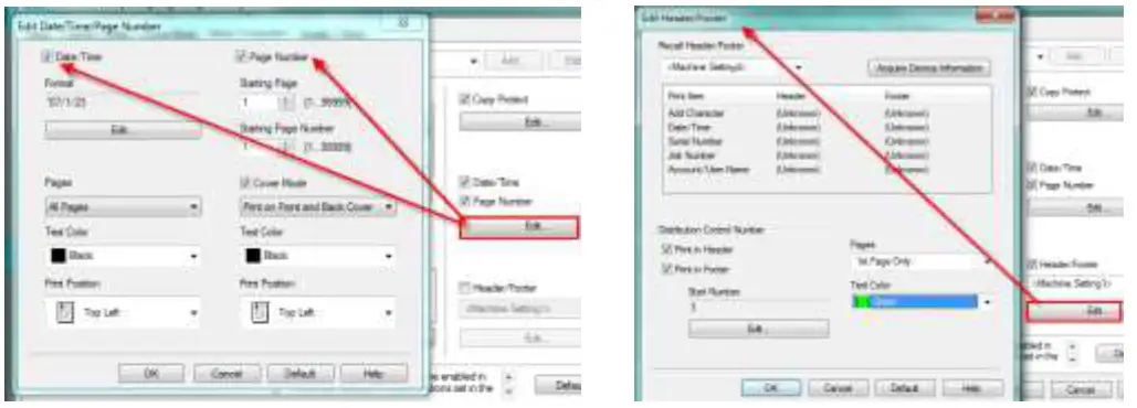LOFFLER Konica Minolta PC Print Driver Settings - omposition Tab