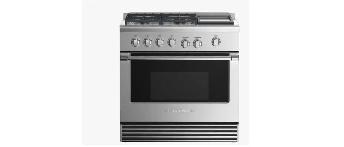 Fisher Paykel Rdv2-364gd-n_n 36 Inch Dual Fuel Range User Guide