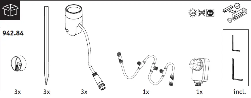 Paulmann 942.83 24 V Plug & Shine Garden Lighting System 02