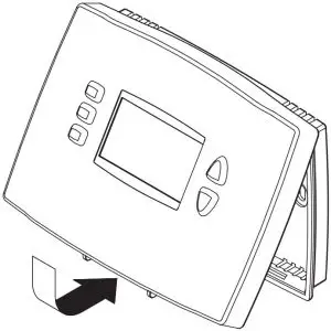 Install Batteries and Thermostat