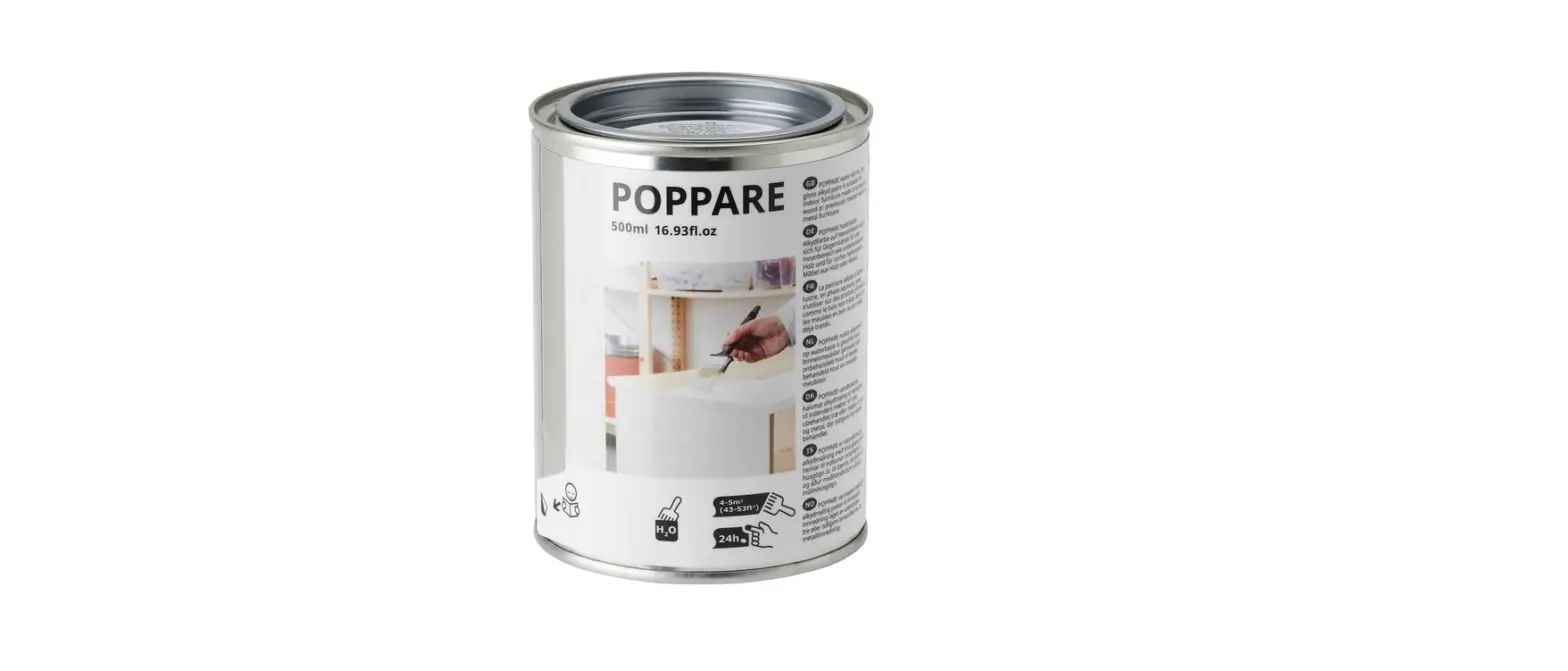 Ikea Poppare Water Borne Low Gloss Paint Instructions Ikea Poppare Water Borne Low Gloss Paint Instructions