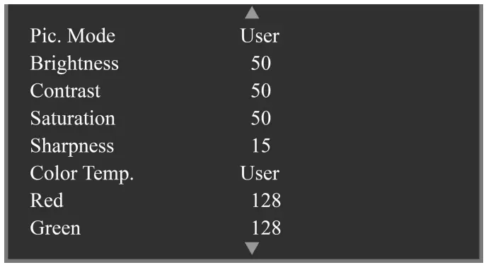 Menu Operation Instruction
