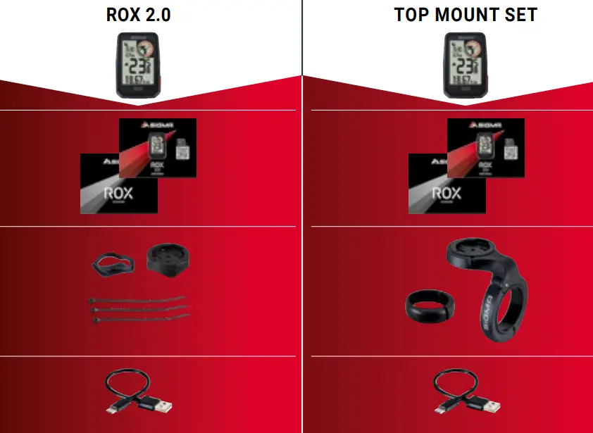 SIGMA POX 2.0 GPS Bike Computer - fig1