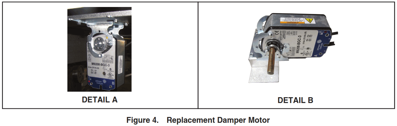 REZNOR AHDA Damper Motor - fig 3
