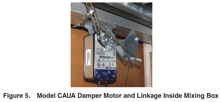 REZNOR AHDA Damper Motor - fig 4