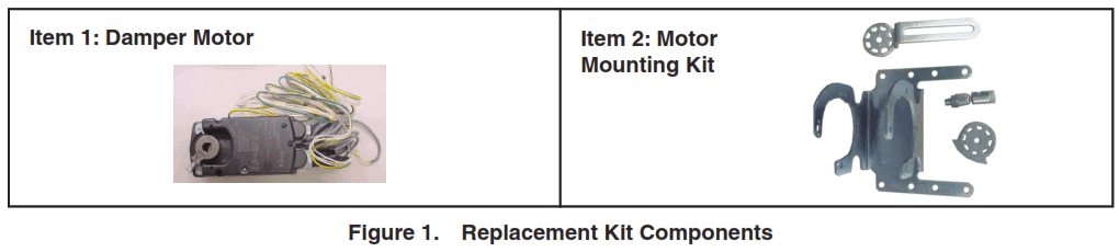 REZNOR AHDA Damper Motor