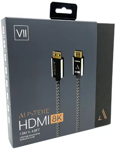 AUSTERE 7S-8KHD2-2.5M VII Series 8K HDMI Cable-fig1