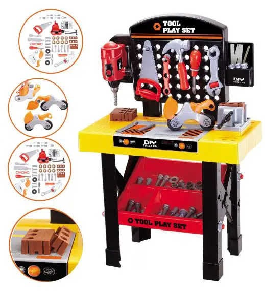 kogan NBTOLBCPSTA Kids Tool Bench Station Playset - 1
