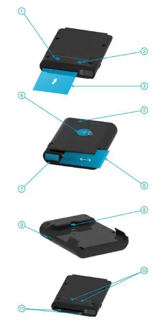DATECS CTLS Infinea Tab-3