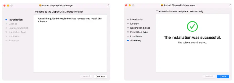 ALOGIC DisplayLink Drivers on MacOS Version 12 fig 2