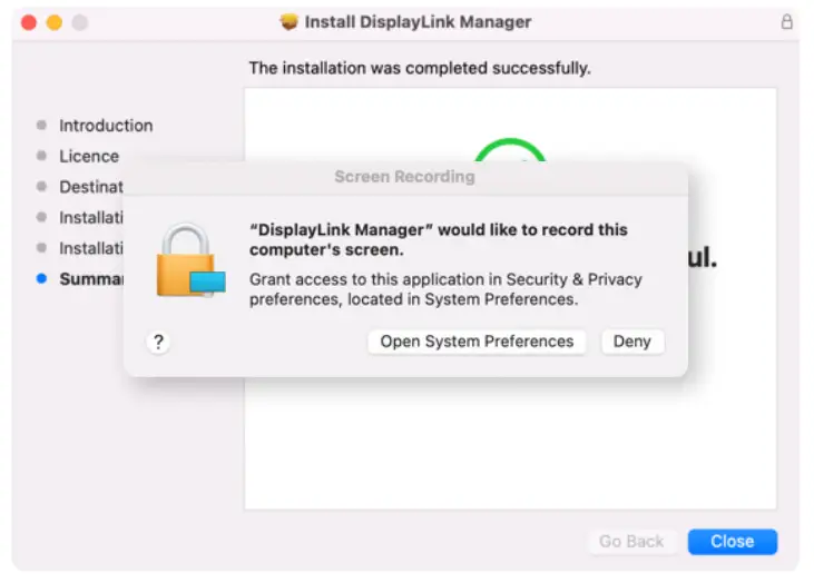 ALOGIC DisplayLink Drivers on MacOS Version 12 fig 3