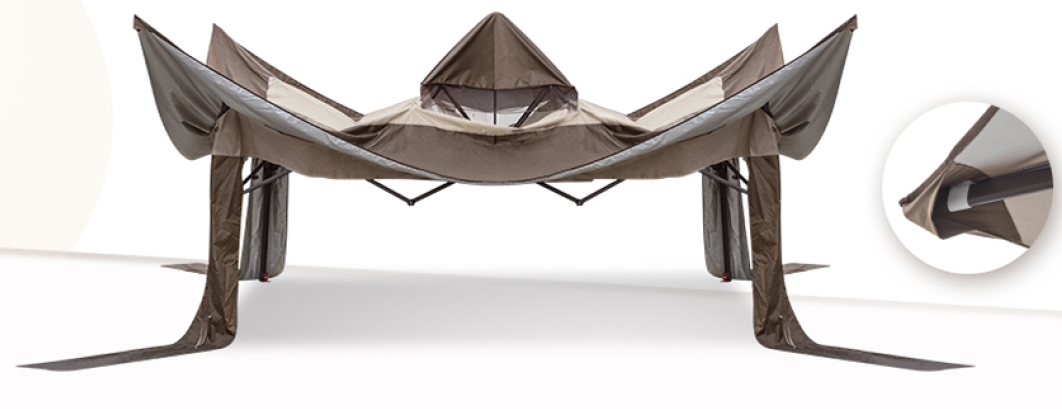 EAGLE PEAK E169MN-BGE-AZ Pop-Up Gazebo Tent Instant 1