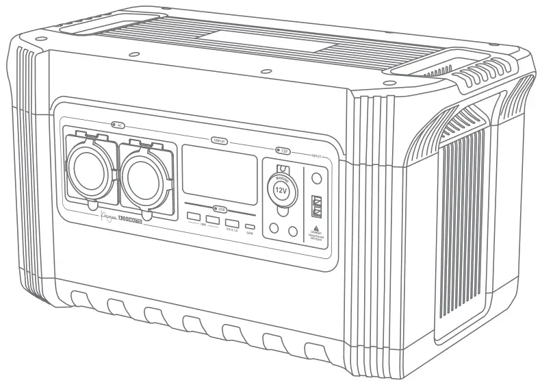 iTECHWORLD iTECH1300P Portable Power Station -