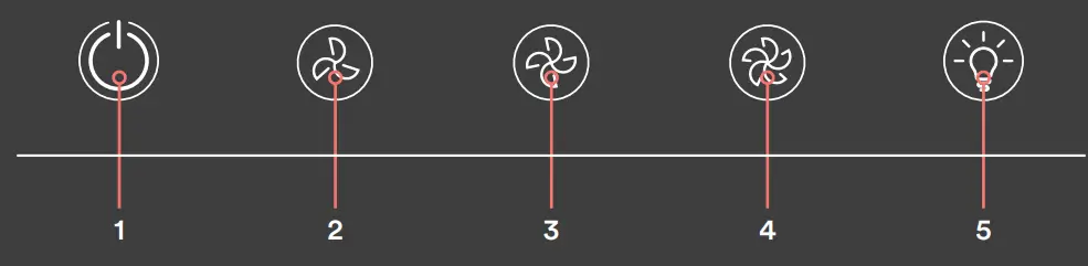 esatto ERU90S 90cm Undermount Rangehood - Fig 1