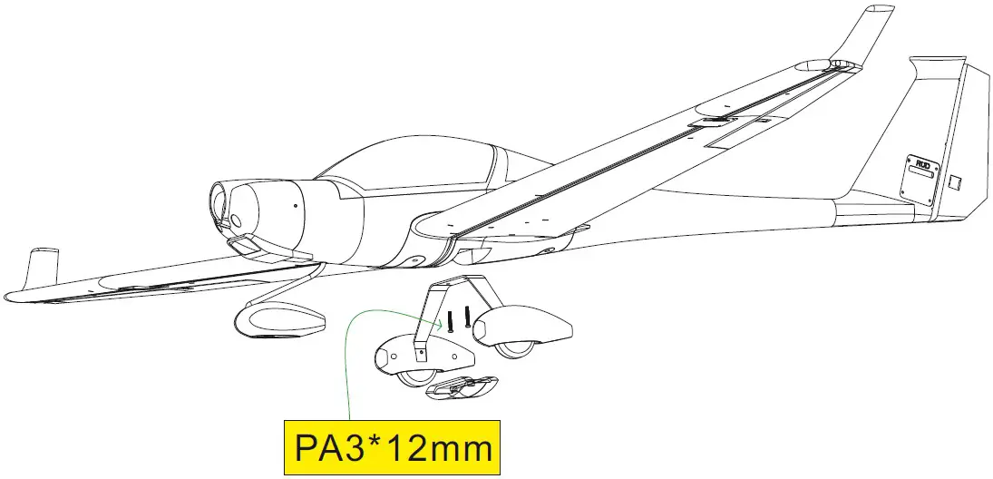 AMEWi D-KVOK Super Dimona - ASSEMBLING - Step 4