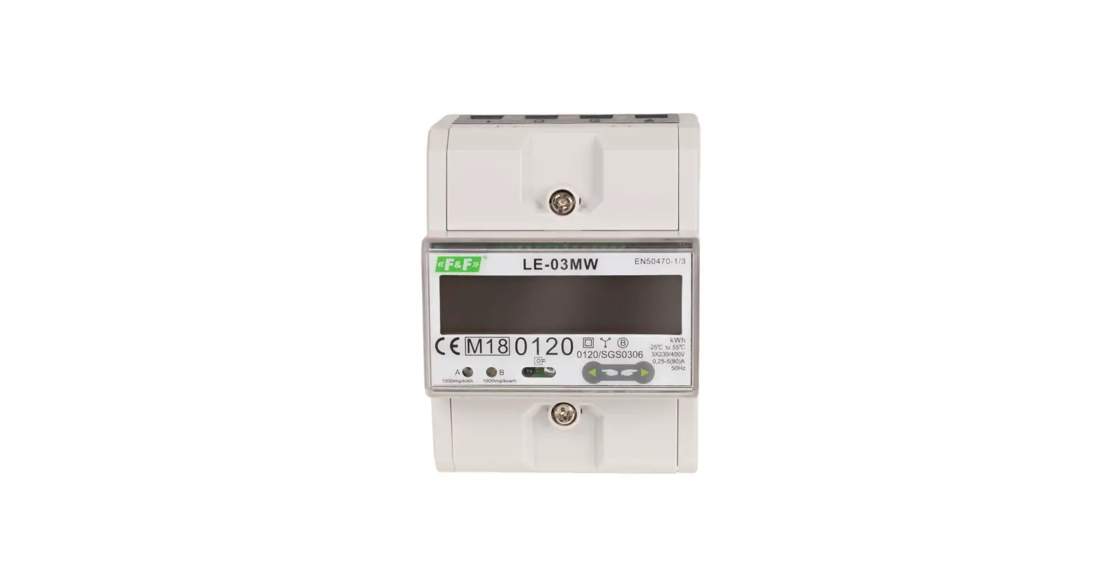F F Le-03mw Electricity Energy Meter Instruction Manual