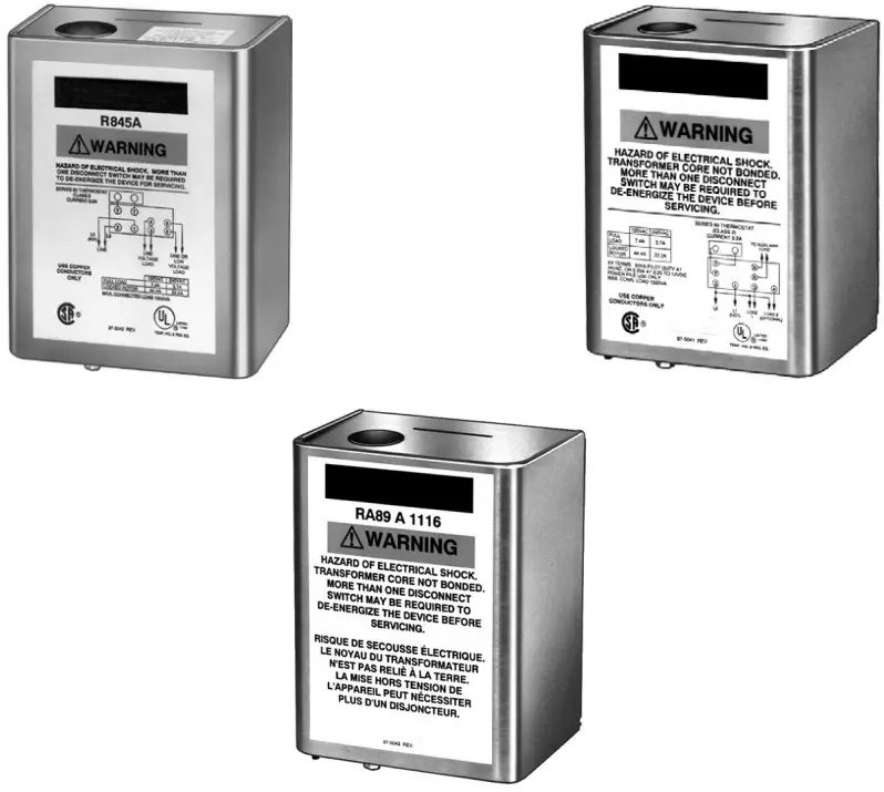Industrial Controls RA89 Hydronic Switching Relay