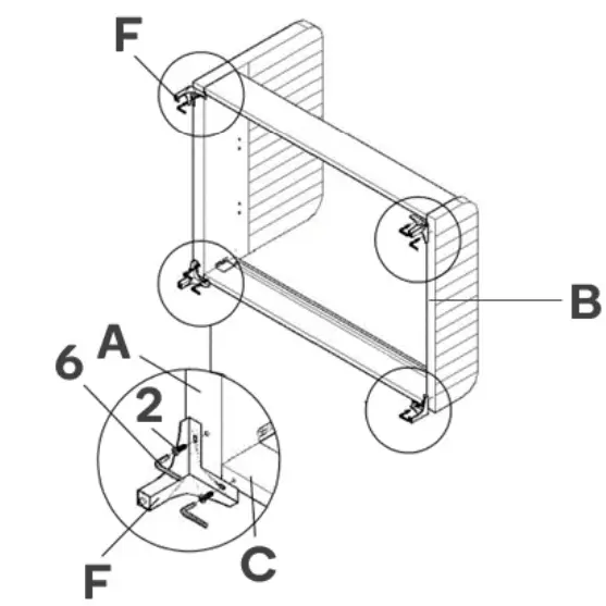SHANGRI-LA SLVICVELKGA Victoria Velvet Bed - parts 2