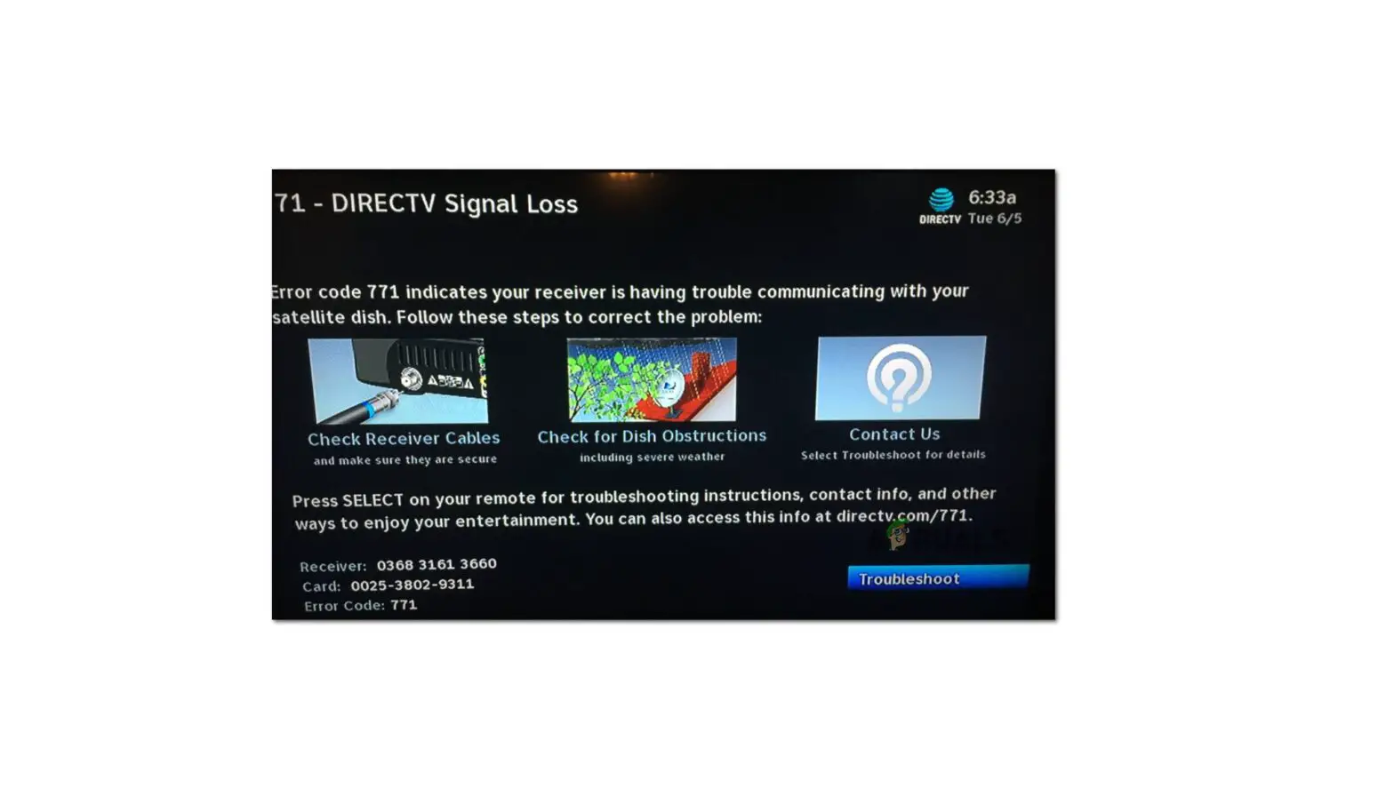 Directv Error Code 771 Fix