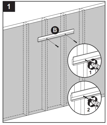 allen roth 1541WC-24-242 Crest Hill 24-in W x 30-in H x 10-in D Light Gray Bathroom - 3