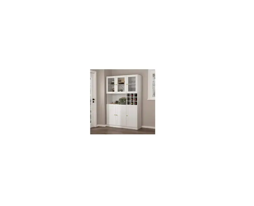Fufu Gaga Ljy-kf260050-01 6-door Kitchen Pantry Cabinet Storage Hutch With Microwave Stand Instructions Fufu Gaga Ljy-kf260050-01 6-door Kitchen Pantry Cabinet Storage Hutch With Microwave Stand Instructions