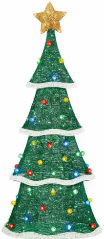 COSTCO 1600431 Holiday LED Christmas Tree-FIG1