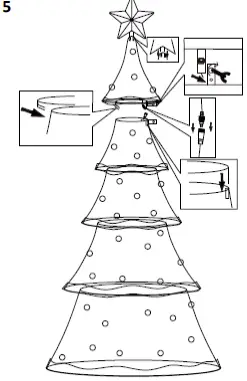 COSTCO 1600431 Holiday LED Christmas Tree-FIG6
