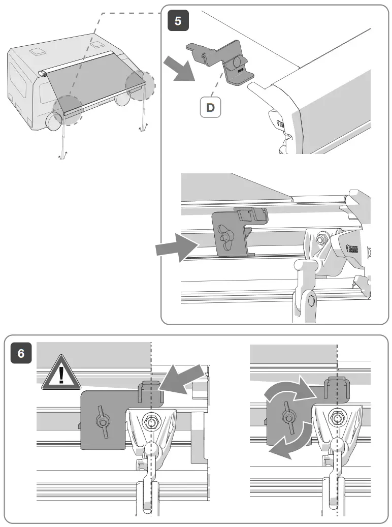 FIAMMA 98661-017 Kit Side F80s - FIG 5