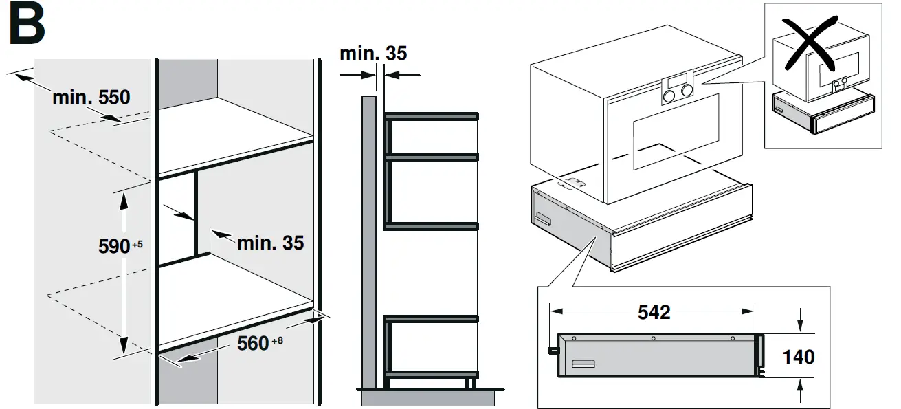 GAGGENAU DVP 221 Vacuuming Drawer 2