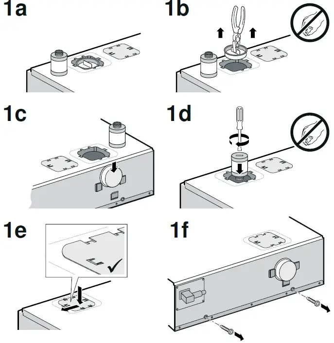 GAGGENAU DVP 221 Vacuuming Drawer 4