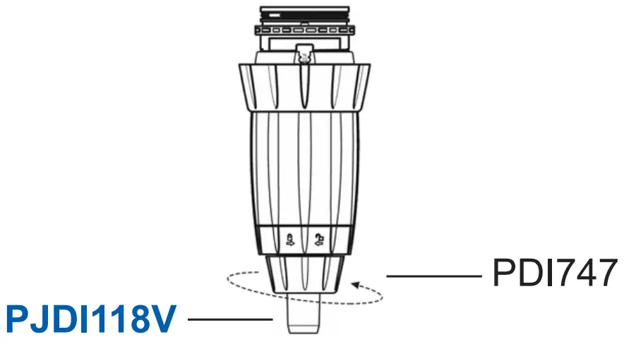 DOSATRON PJDI122V 14 GPM Viscous Injection Seal Kit - FIG 6