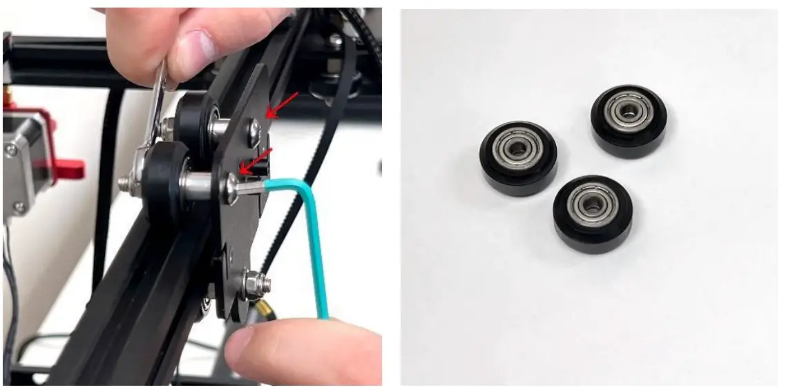 REMOVE THE CARRIAGE PLATE