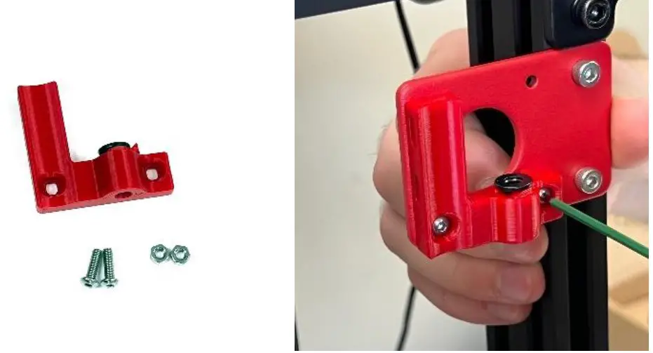 INSTALL THE FILAMENT GUIDE BRACKET