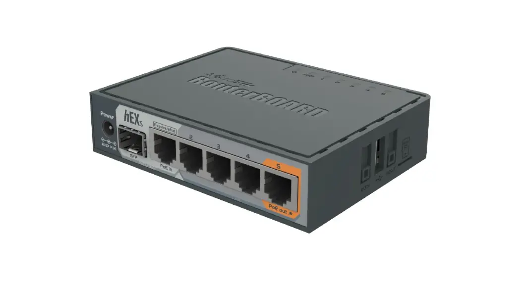 Mikrotik Hex S Six Port Wired Gigabit Router User Manual