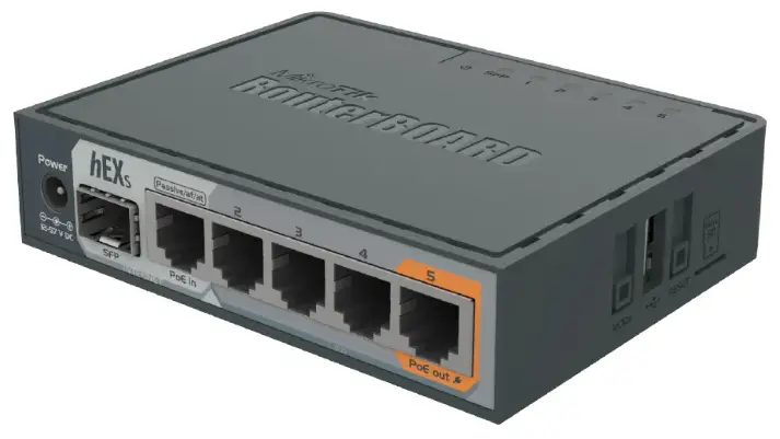 MikroTik hEX S Six Port Wired Gigabit Router