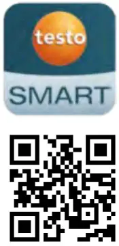 testo 417 Digital Vane Anemometer - ICON QR Code