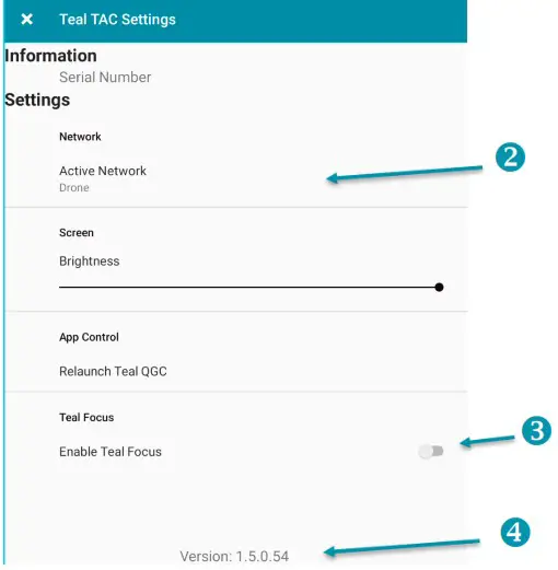 TEAL SUP 00007 Updating System Software Firmware - CONFIRM TEAL TAC SETTINGS