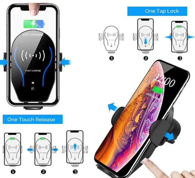 Mikikin-X8-Wireless-Car-Charger-Mount-fig-1