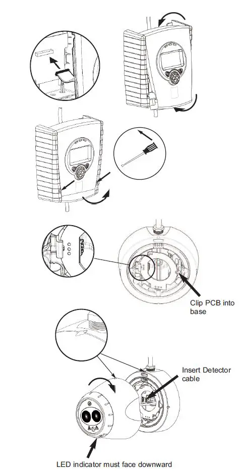 POTTER-F5000-Motorised -Infrared-Optical-Beam-Smoke-Detector-fig 3