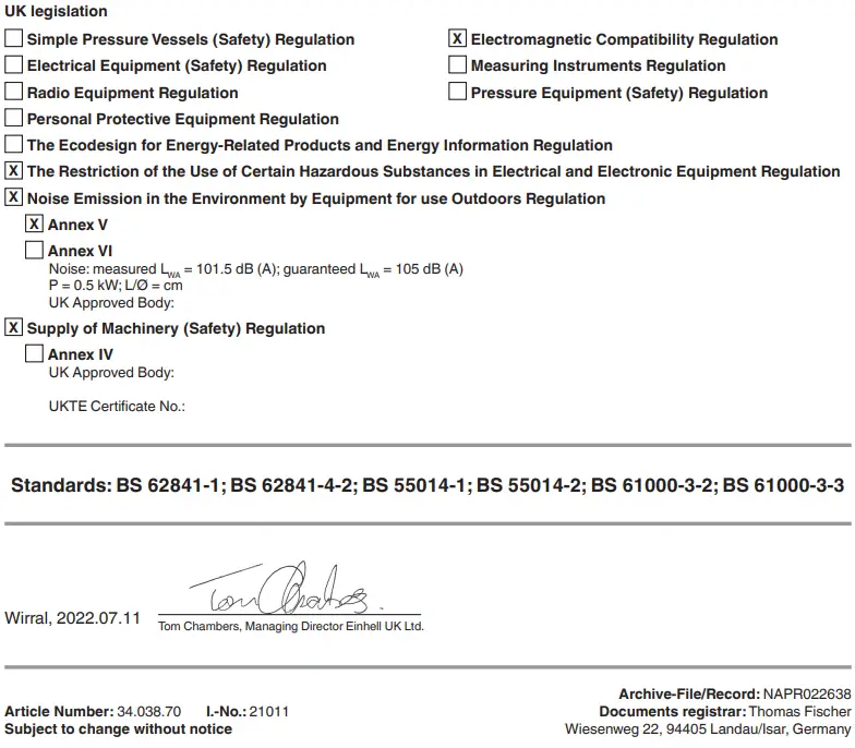 Einhell GC HH 5056 Electric Pole Hedge Trimmer - Signeture 1