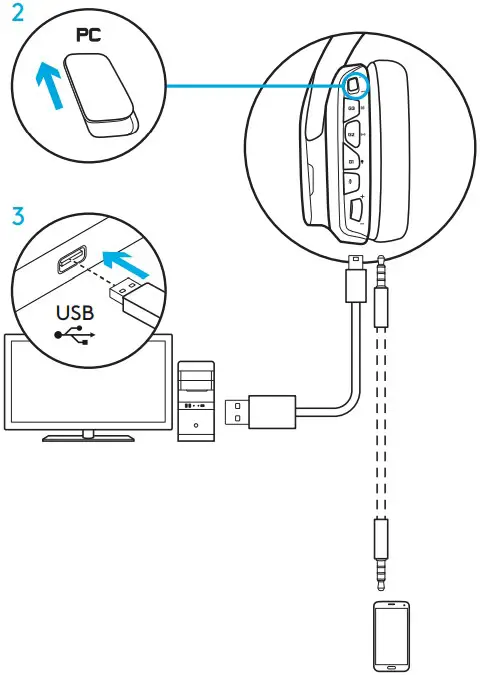 SETUP FOR PC (PC MODE)