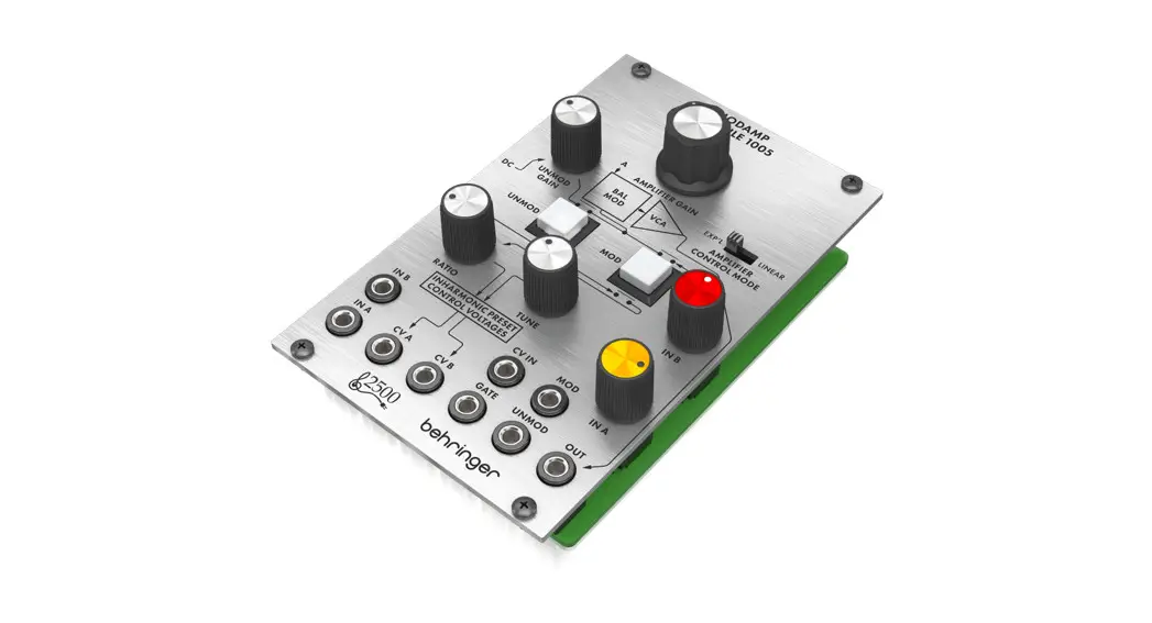 Behringer Modamp 1005 Legendary 2500 Series Ring Modulator User Guide Behringer Modamp 1005 Legendary 2500 Series Ring Modulator User Guide