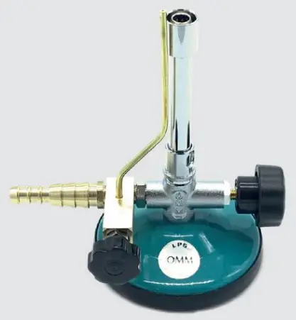 OMM Bunsen Burner Teclu Type 16 x 170 mm - BURNER WITH