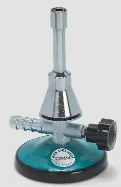OMM Bunsen Burner Teclu Type 16 x 170 mm - SEN TECLU CON CAMPA