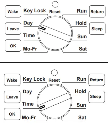 King Electrical TSTAT H30 Two Circuit Programmable Thermostat - Set Day Time