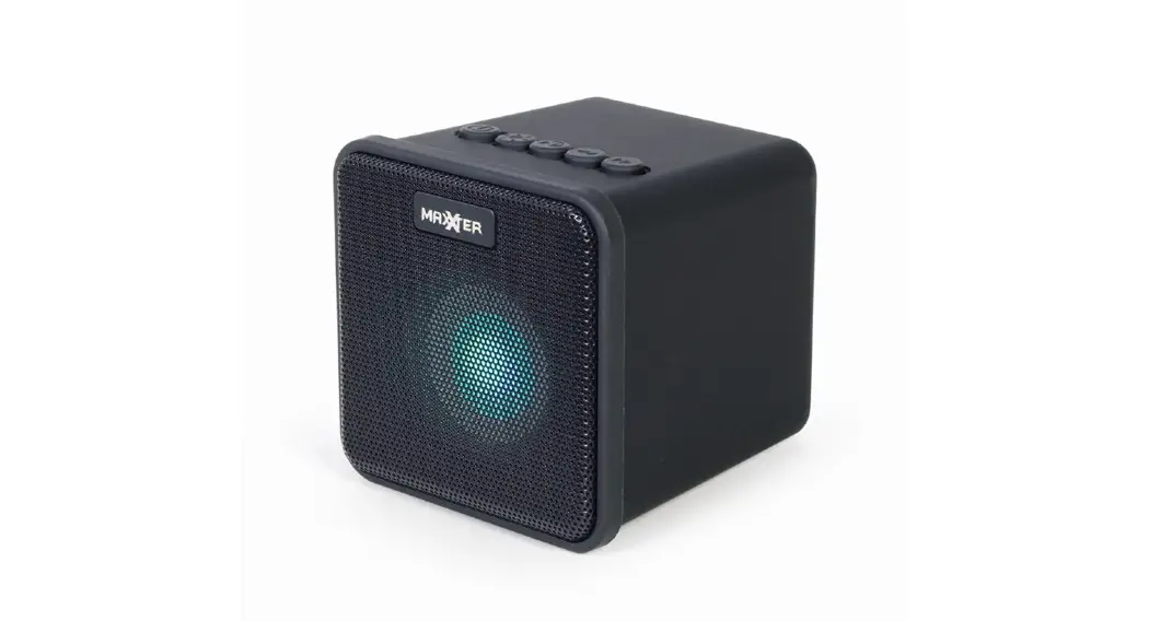 Maxxter Act-spk-bt-led1 Portable Bluetooth Speaker With Led Light Effect User Manual