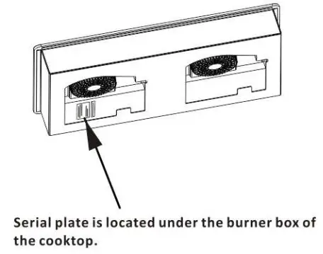 true MD-2B Mini Duo Burner - cooktop