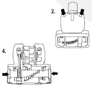 Maintaining turbo brush